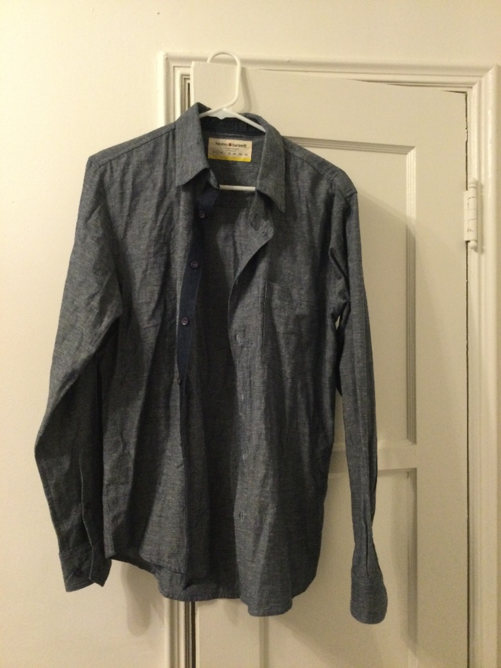 Hadley and Bennet men’s button down shirt